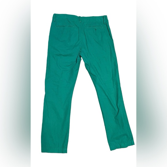 American Eagle Kelly Green Slim Straights 32/30 - Picture 3 of 5